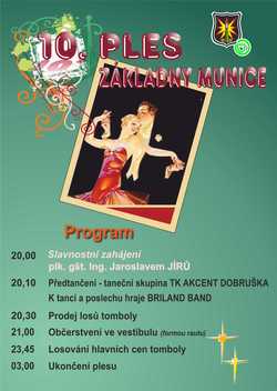 Plakát plesu, 2013-02-08 10. ples Zakladny munice Tyniste nad Orlici.jpg